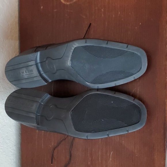 EUC. Florsheim 13016-001 Comfortech Black Leather Square Toe Oxfords Men… - Picture 6 of 10